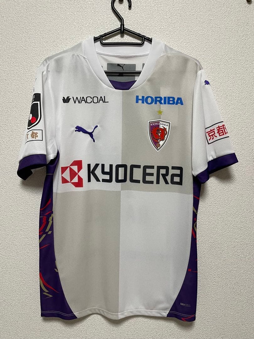 【完売品】京都サンガ 2025 アウェイ ユニフォーム Sサイズ 未使用新品