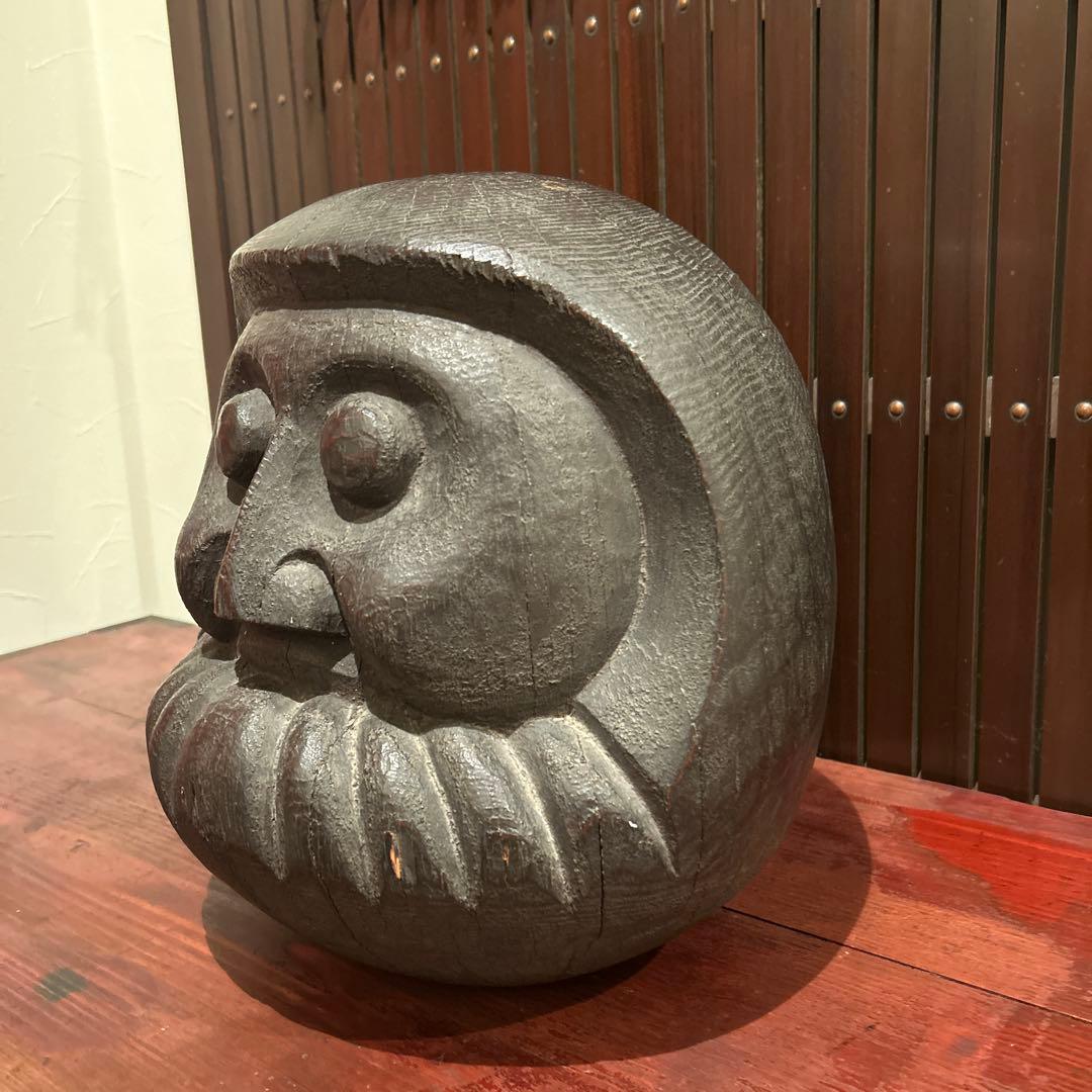 民藝　達磨木型　江戸後期〜