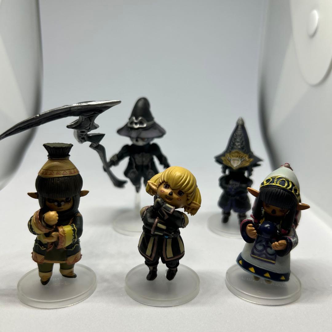 ファイナルファンタジー　タルタル トレーディングアーツミニ　5体コンプリート