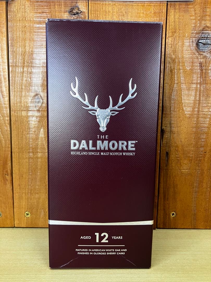 THE DALMORE 700mℓ 12年　非売品コースター2個付き　新品