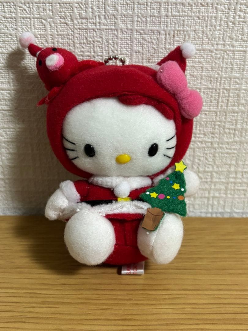 ハローキティ 地域限定 クリスマス マスコット キーホルダー 明石 タコ　#12