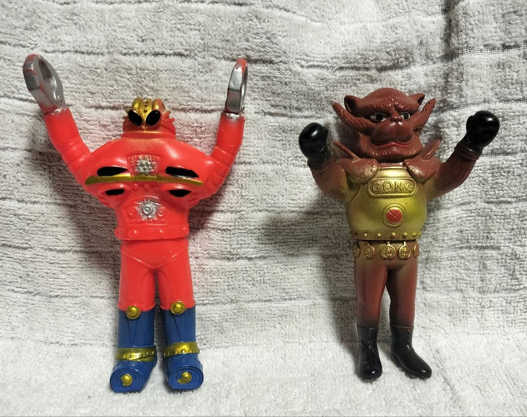 冒険ロックバット　ソフビセット