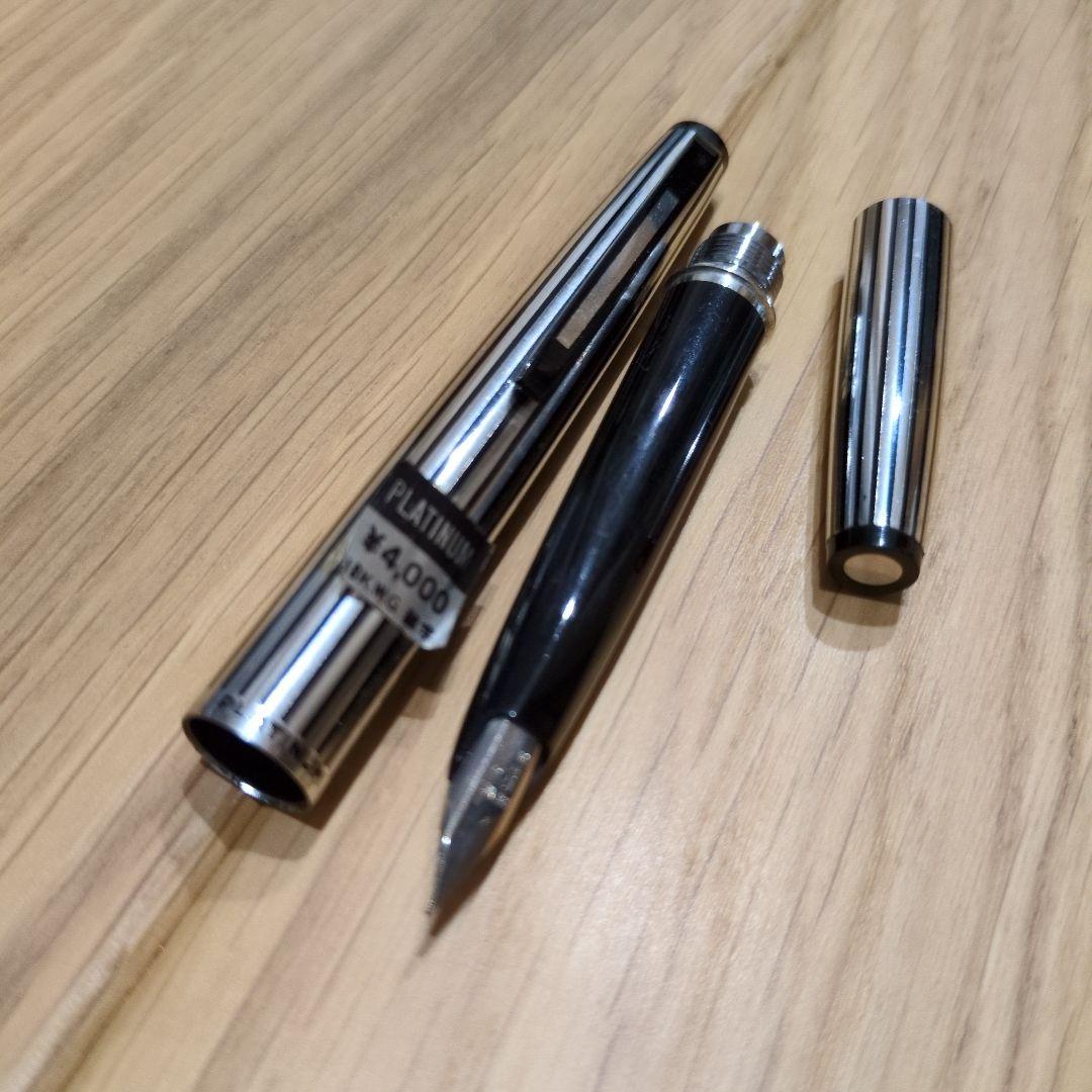 '70s プラチナ ポケット ステンレス 万年筆（細字）18K WG