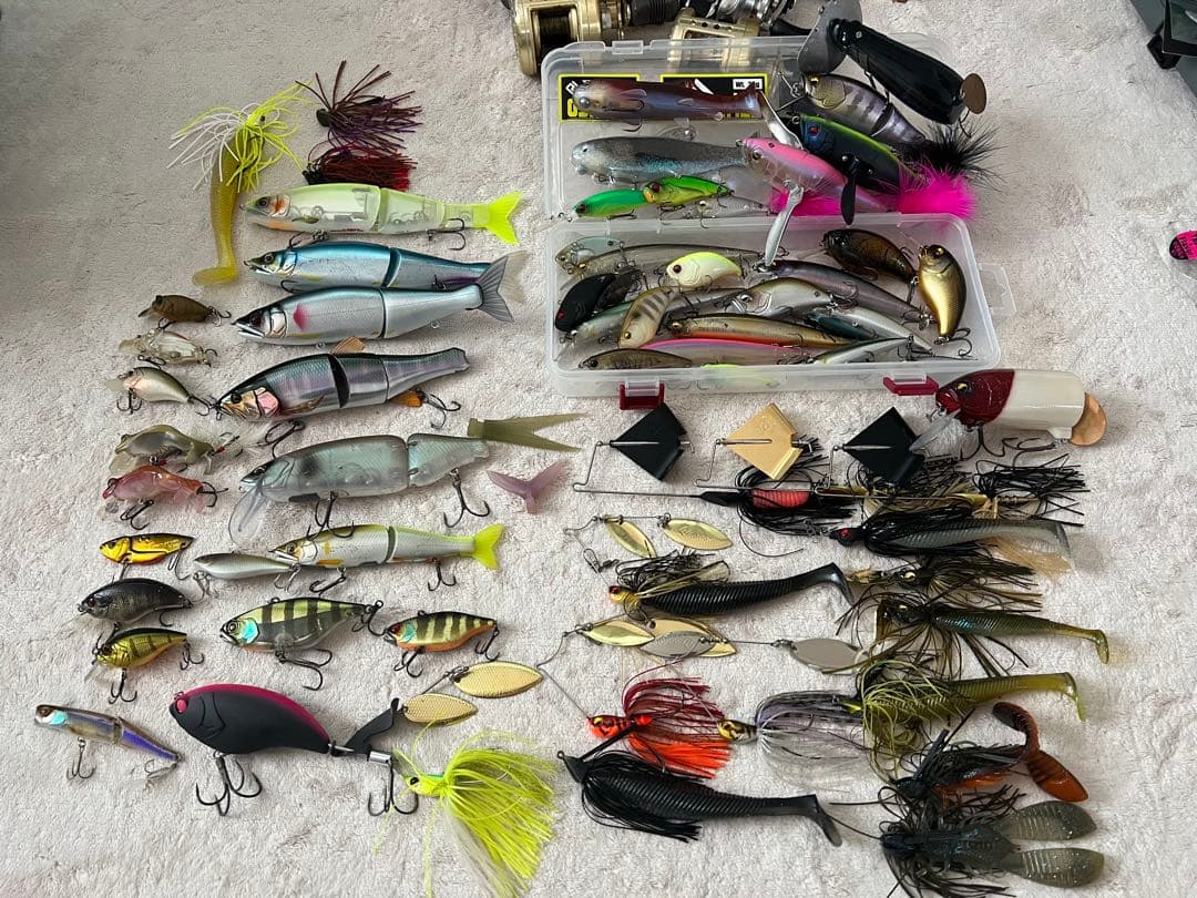 バス釣り引退セット　ルアーセット