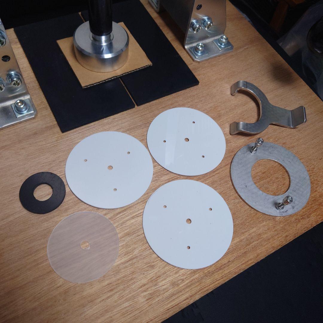 Ashtaka製 菌糸プレス機 Type30T＋アタッチメントセット