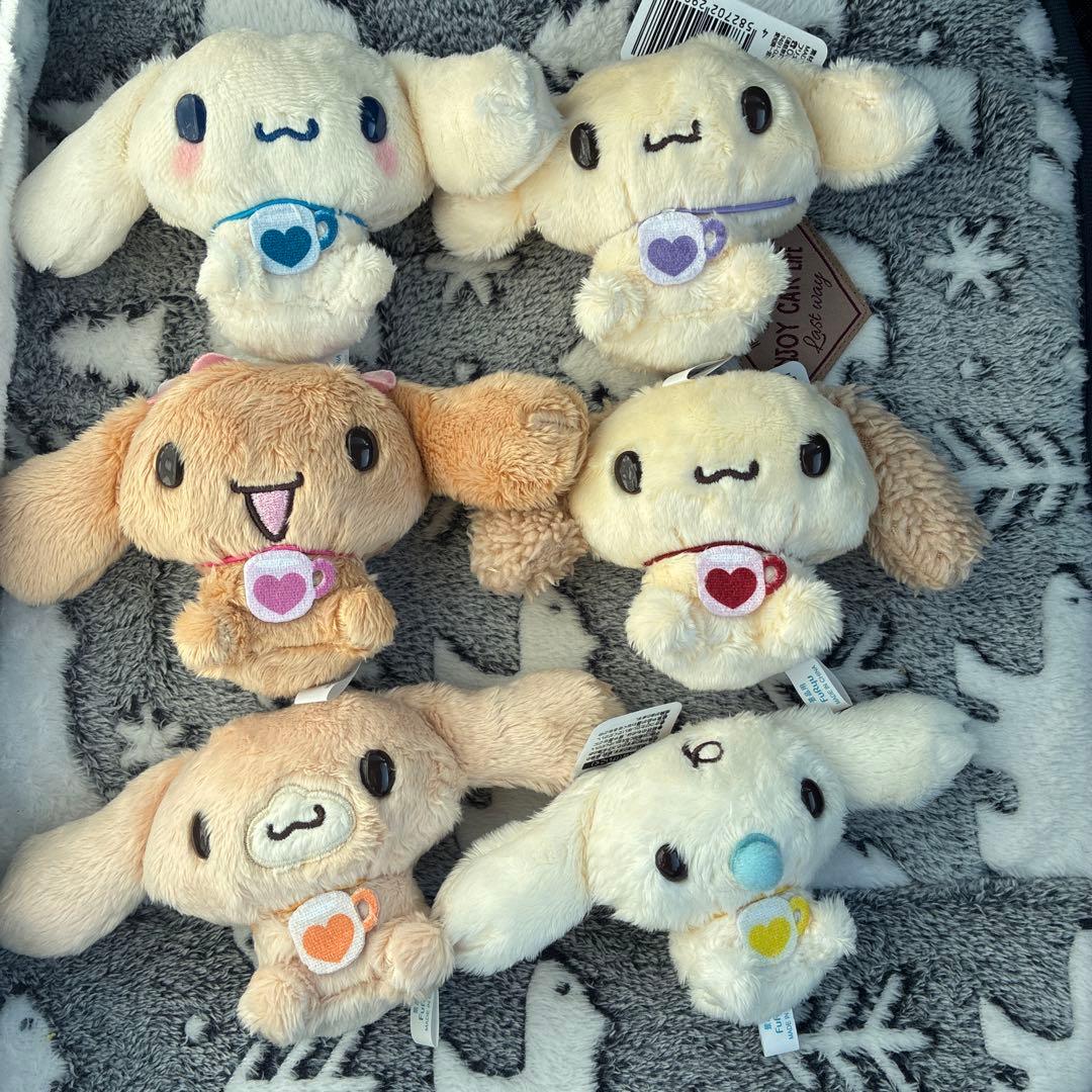 シナモロール カフェカラーマスコット カプチーノ モカ シフォン ミルク