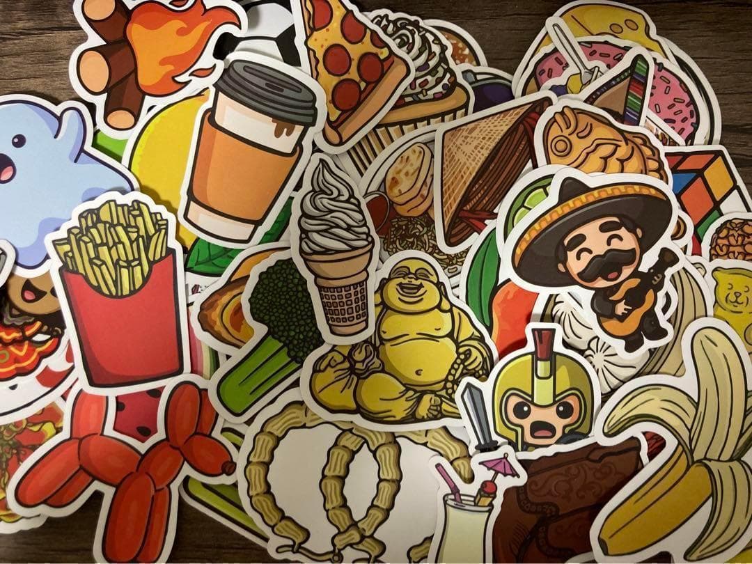 可愛いステッカー❤️ 防水‼️ 100枚セット タイドブランド デカール