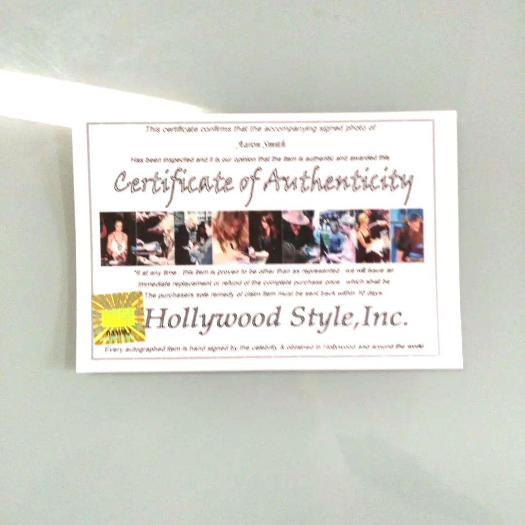 セール中…アーロン・スミス直筆サイン入り2Lサイズ写真…ニュージーランドラグビー