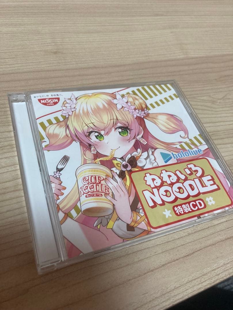 ホロライブ 桃鈴ねね　日清コラボ