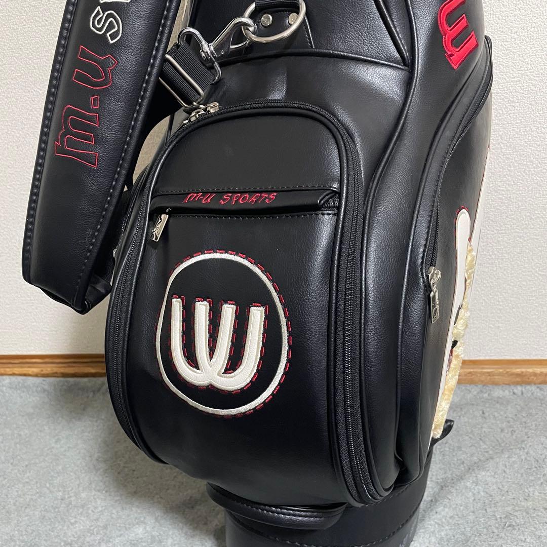 超美品 入手困難 ゴルフバッグ ウエサコ MUスポーツ 完売廃盤 希少 一番人気