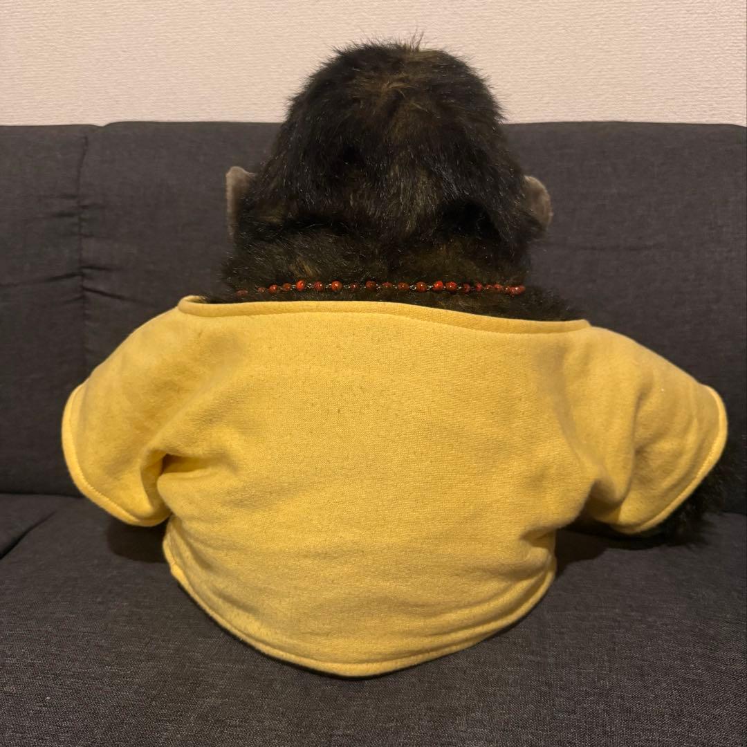 【レトロ】ゴリラ チンパンジー 特大 ぬいぐるみ campUSA アンティーク