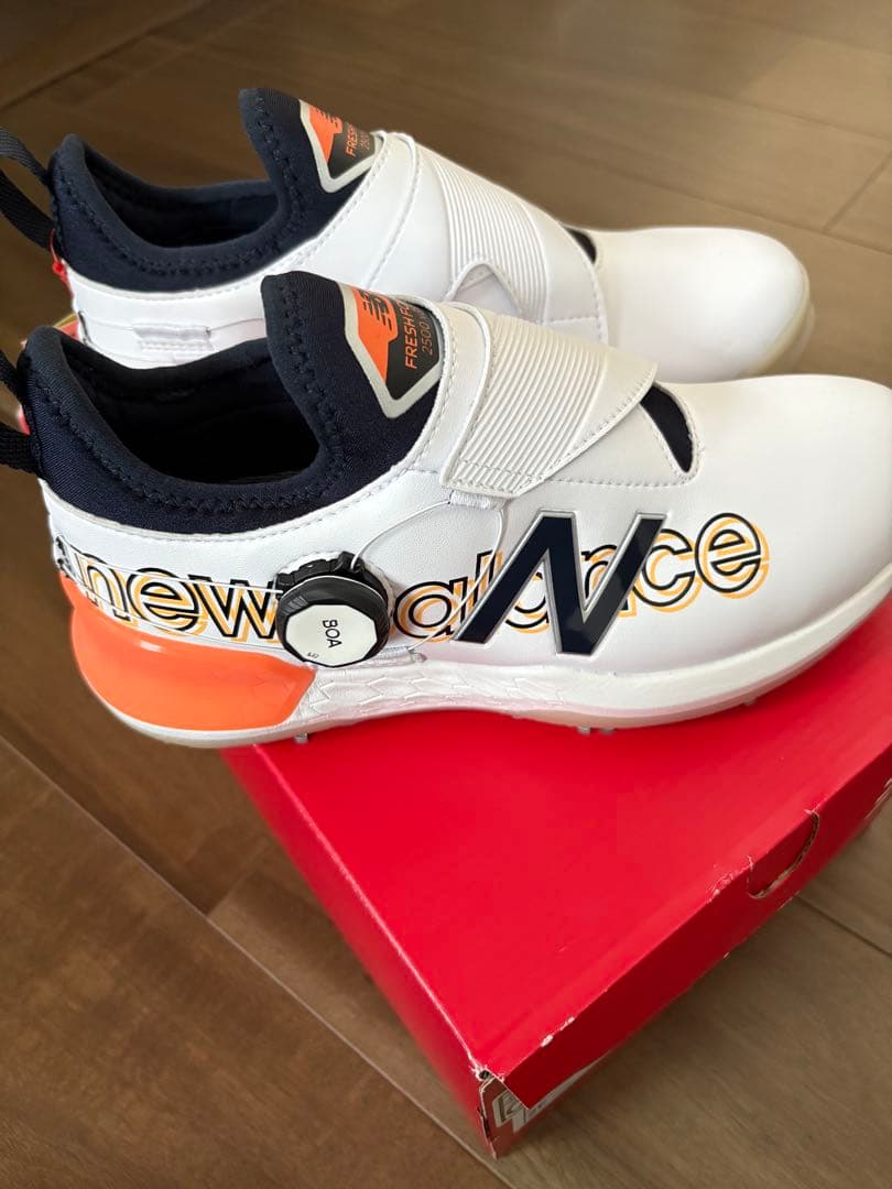【新品】未使用！New Balance BOA ゴルフシューズ 23.5cm