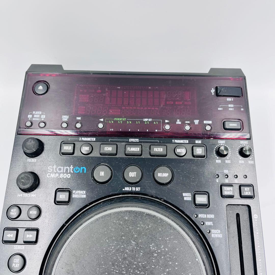 スタントン cmp.800 DJプレイ STANTON MIDIコントローラー