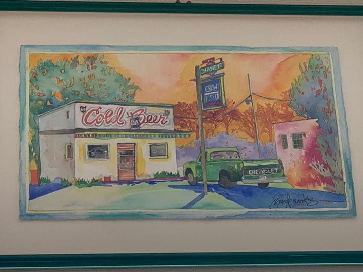 ジェニファーマークス　水彩画