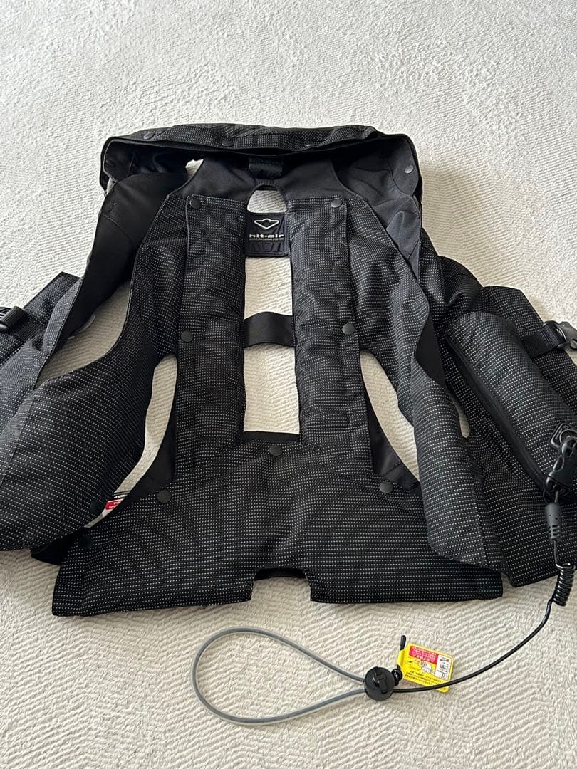 hit-air MLX-RE3 ブラック/イエロー ライフジャケット