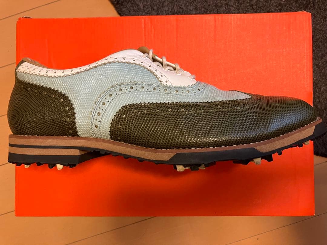 【超レア・美品】 Zoy ゾイ 本革 日本製 ゴルフシューズ 27cm