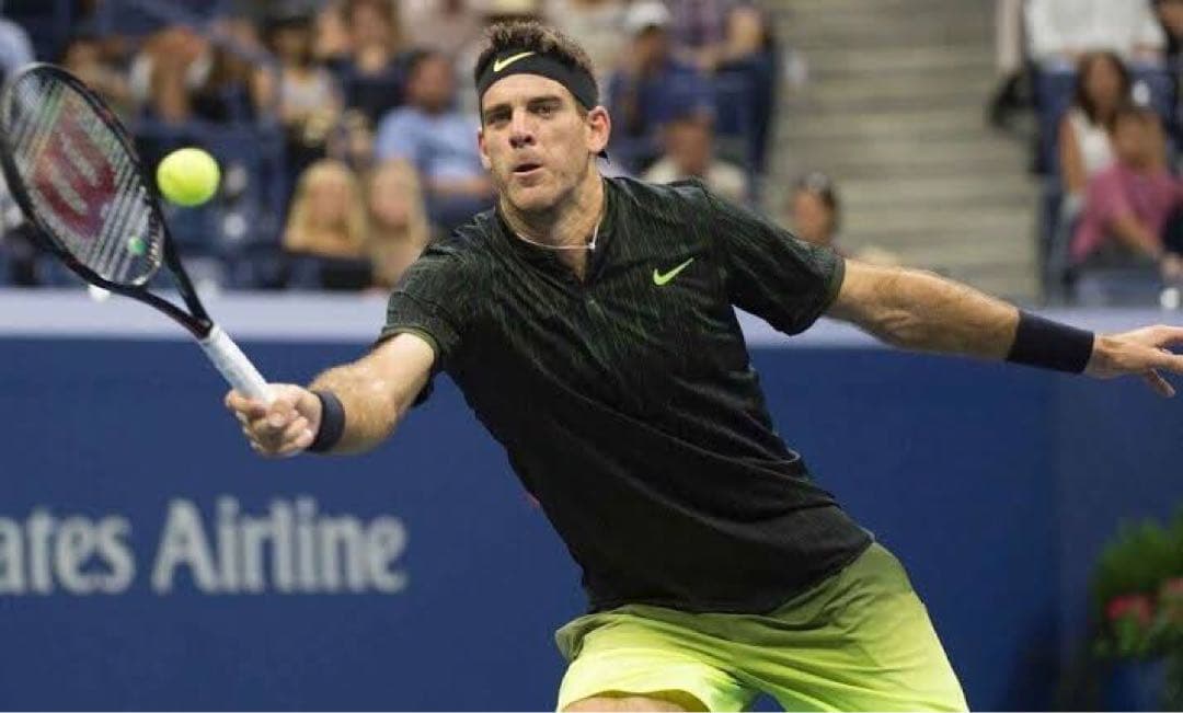 Nike テニスポロシャツ 2016全米オープンキリオス、デルポトロ選手着用