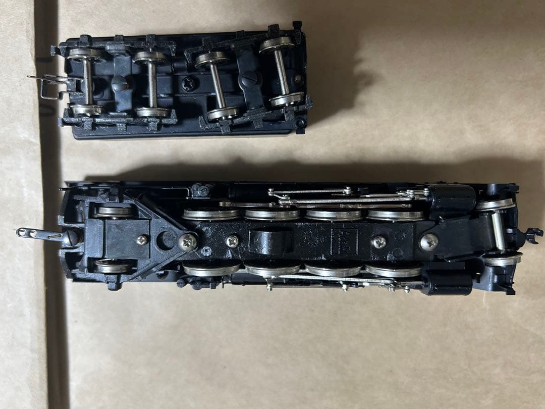 メーカー不明　D51全流　蒸気機関車　HOゲージ