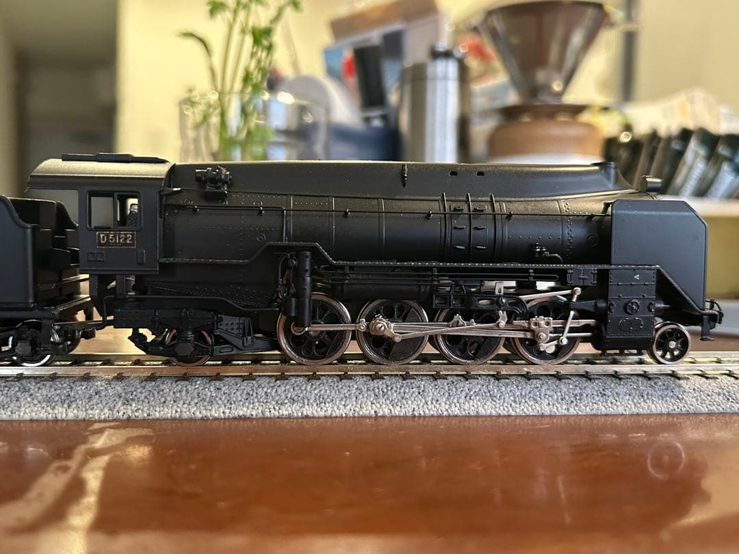 メーカー不明　D51全流　蒸気機関車　HOゲージ