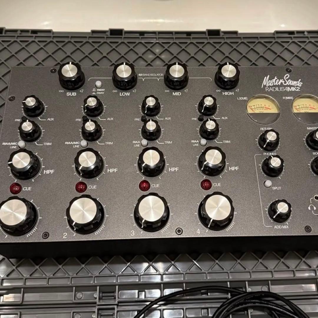 DJ機材 Master Sounds Radius4 Mk2 & Linear POWER