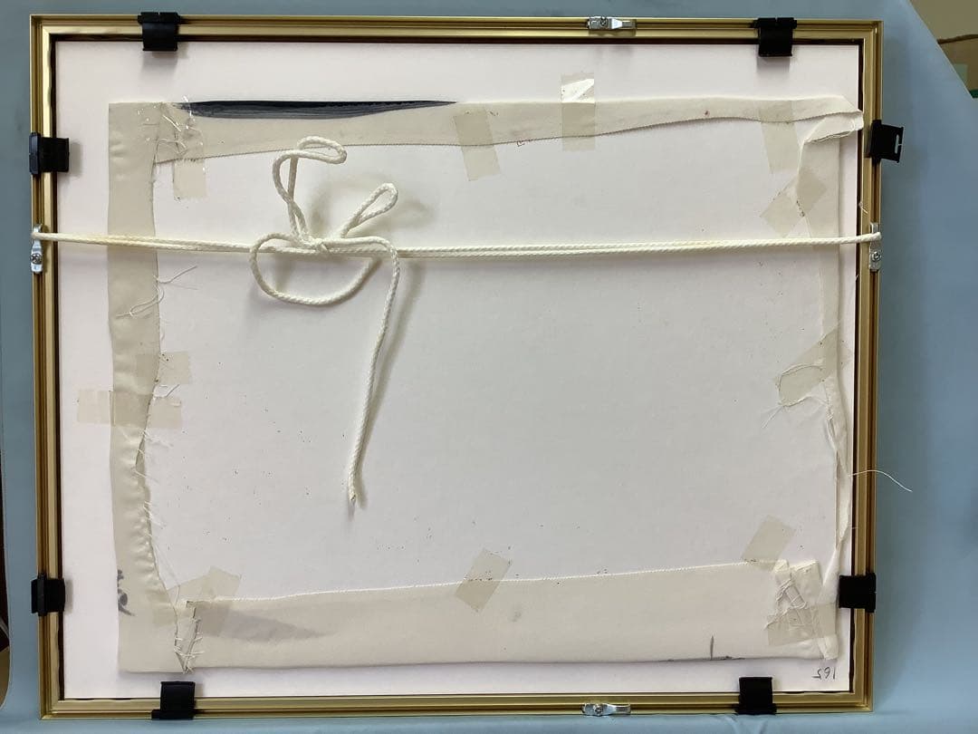 安達雅一　「白い風」工芸　染額　染織工芸作家　東京友禅　日展会友・日本工芸会会員