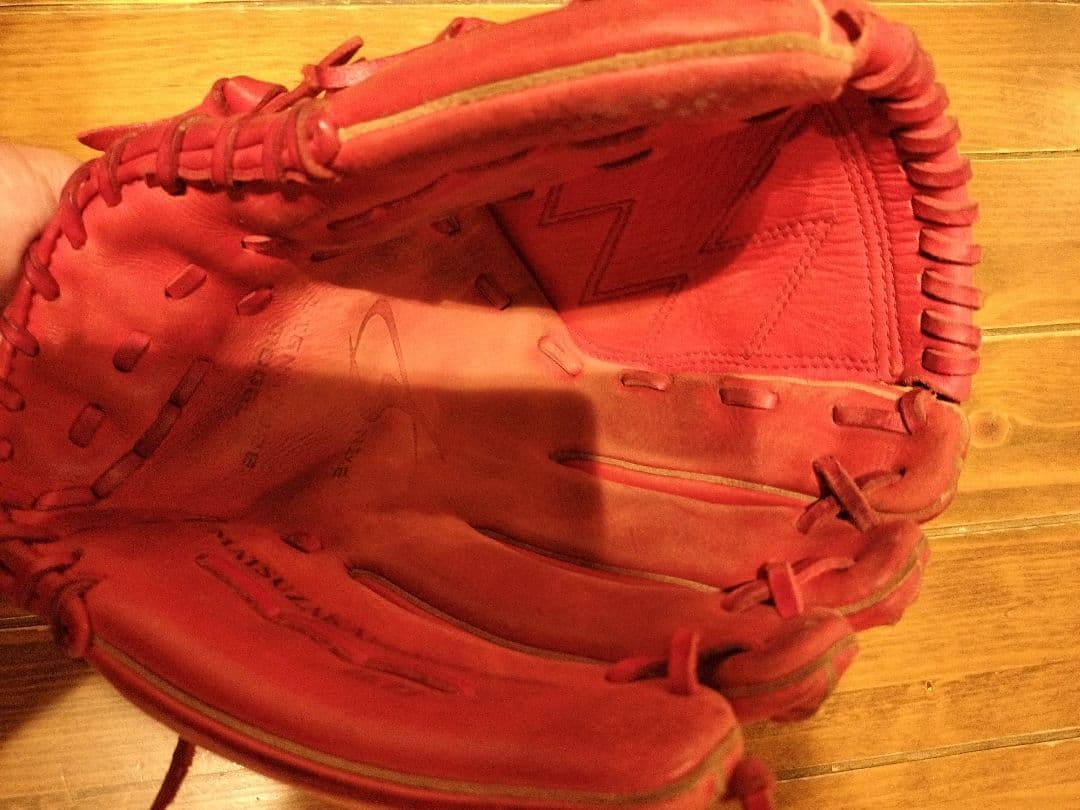 Nike 松坂大輔モデル 軟式グローブ レッド