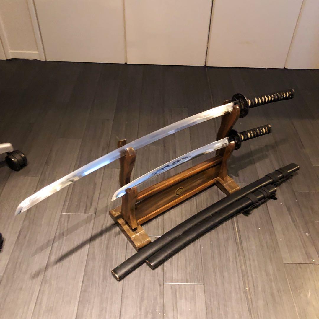 高級模造刀　高級居合刀　 大小セット　脇差