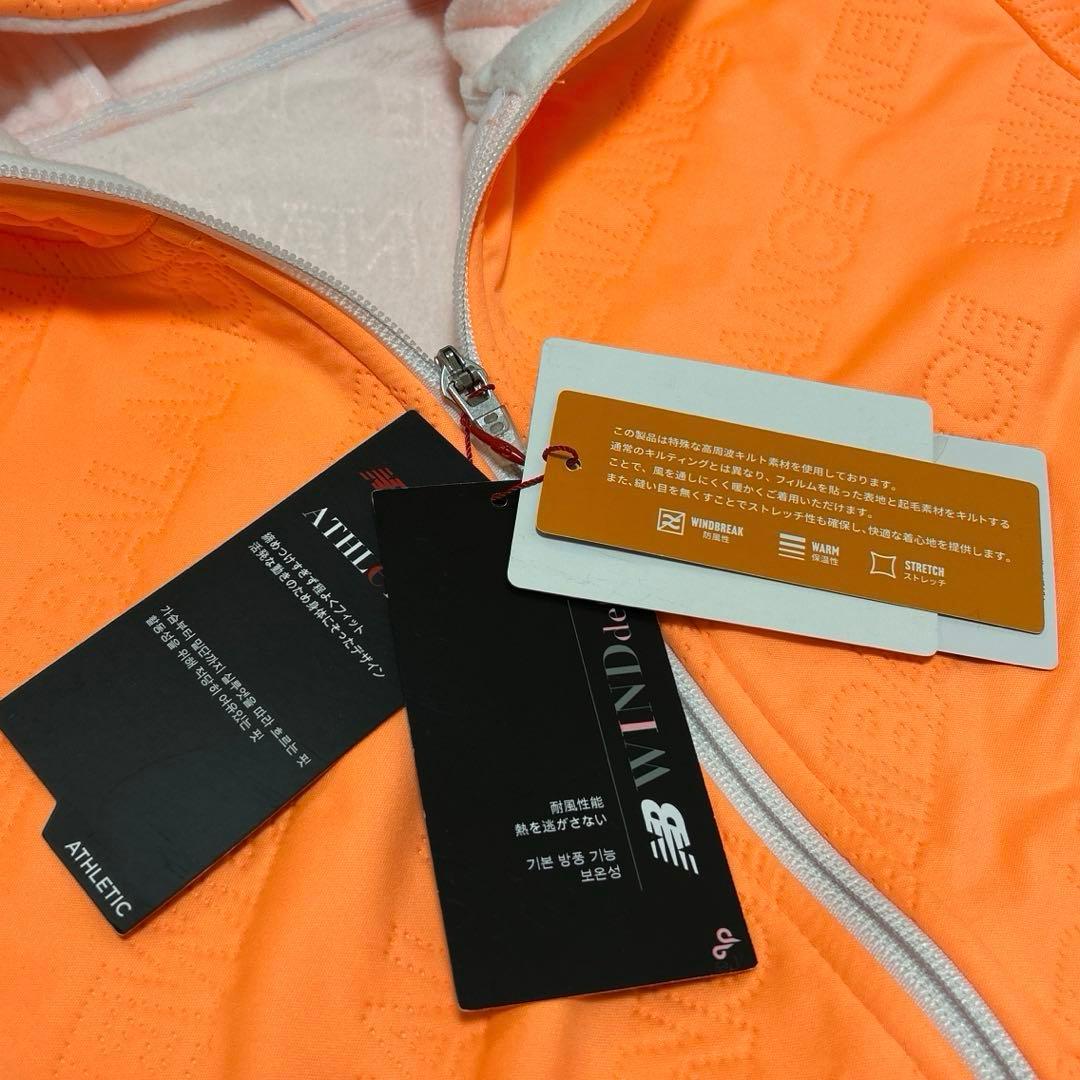 ニューバランスゴルフ 防風保温ストレッチ キルトフルジップフーディー＆スカートM