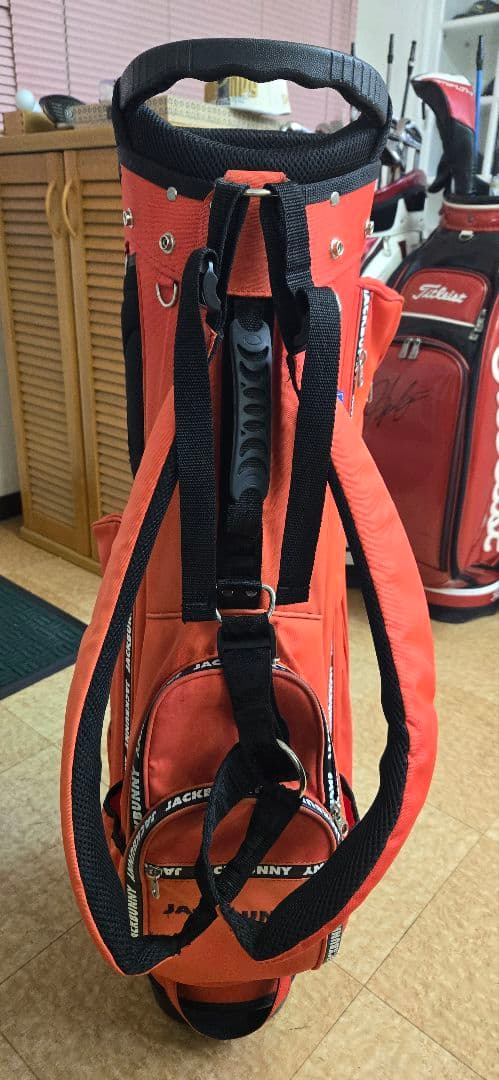 JACK BUNNY ゴルフバッグ オレンジ