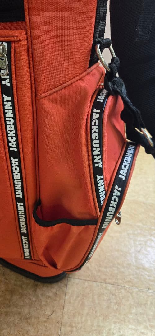 JACK BUNNY ゴルフバッグ オレンジ