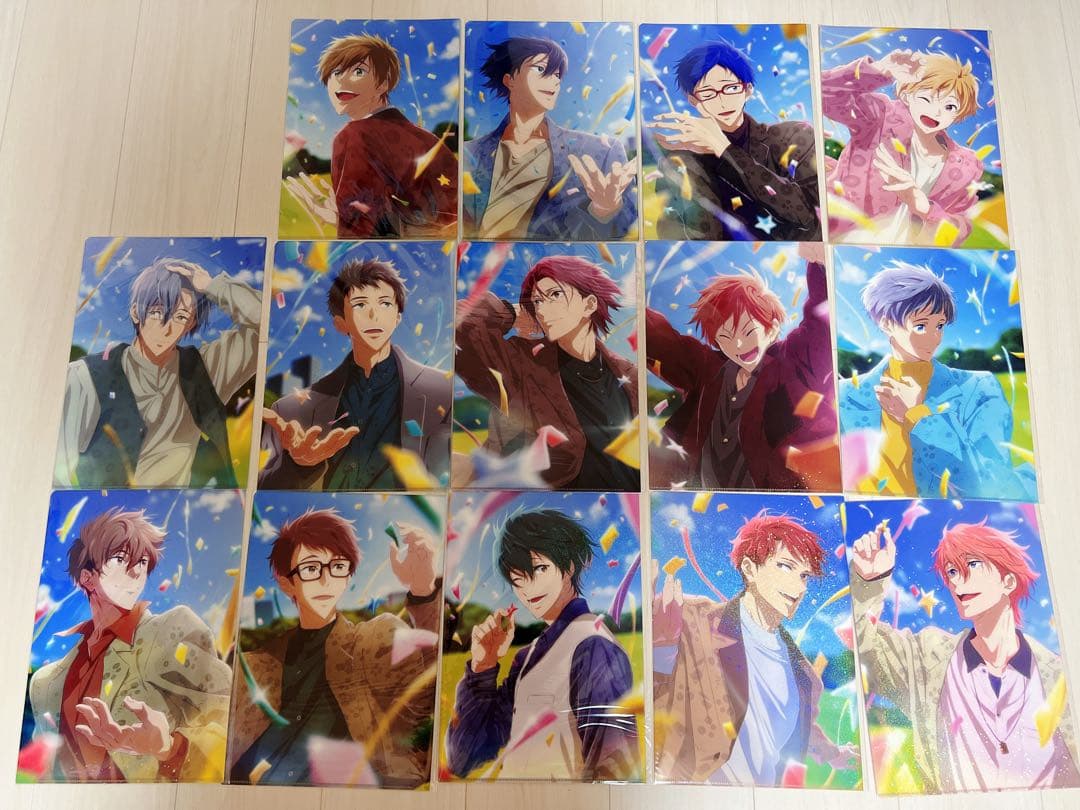 Free! Birthdayグッズ クリアファイルセット