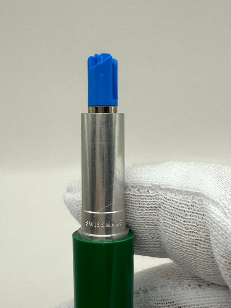 ROLEX 緑色 ボールペン 専用ケース付き