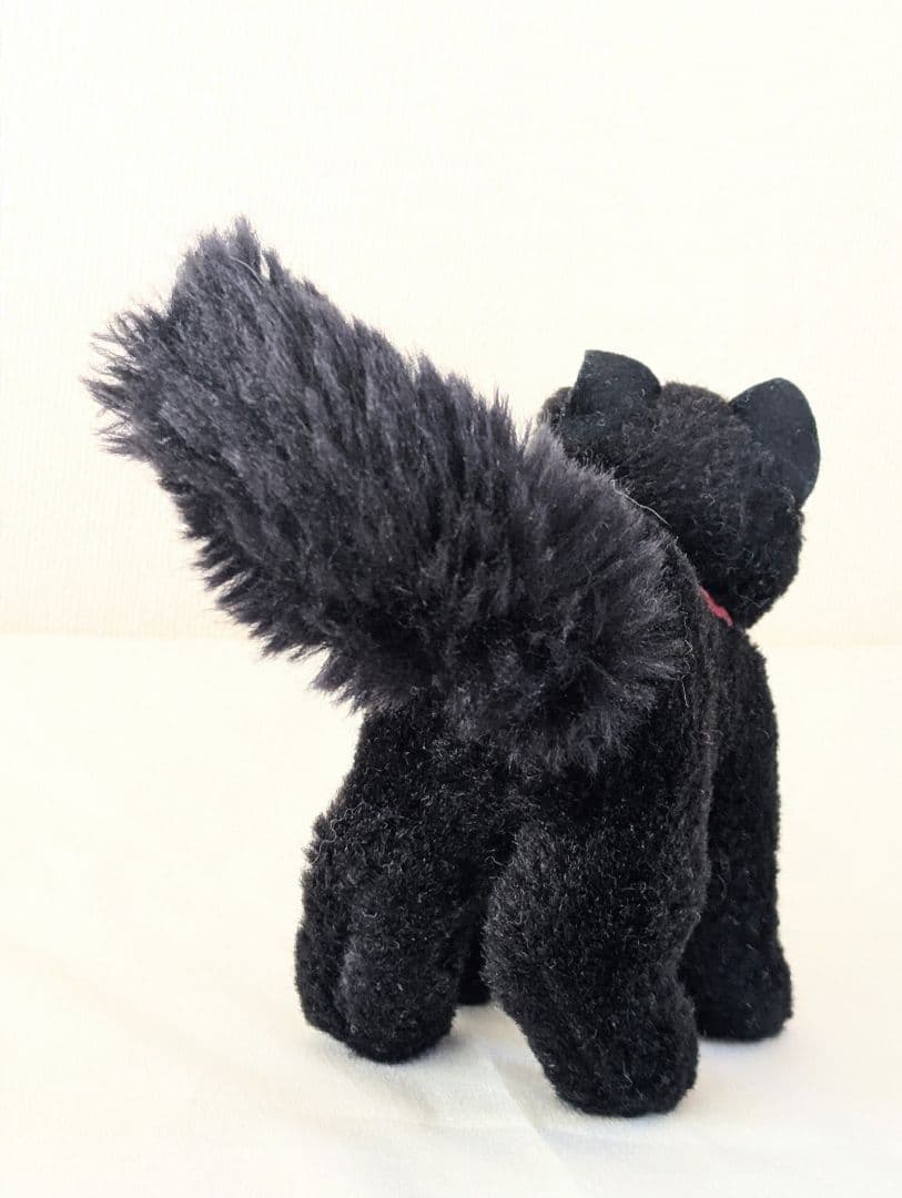 ハーマン　黒猫　ブラックキャット　トムキャット　ぬいぐるみ　アンティーク