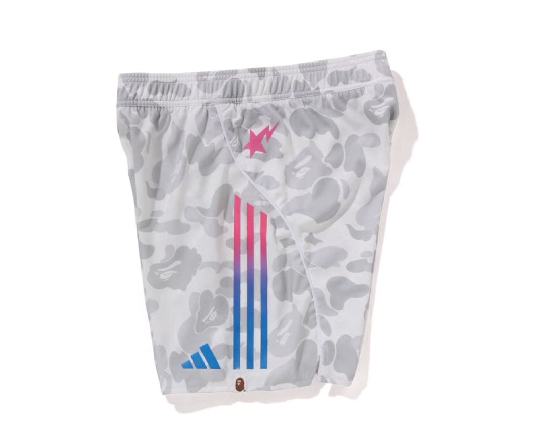 BAPE ADIDAS FB SHORTSアディダスエイプコラボ限定サッカー