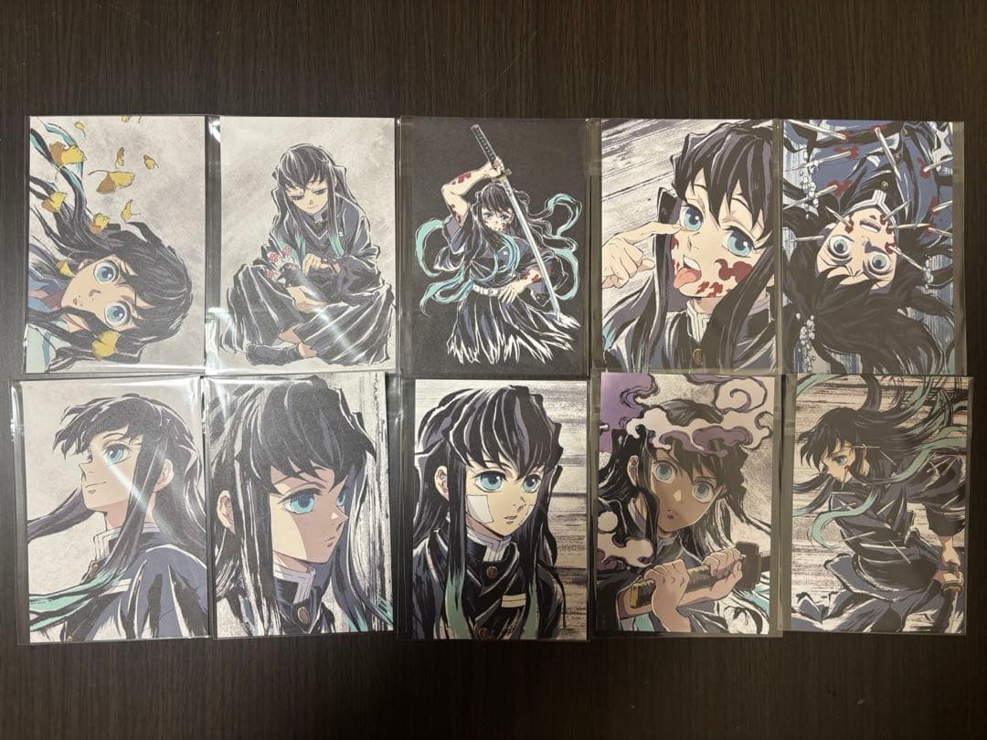 鬼滅の 時透無一郎 全集中展 ポストカードセット 刀鍛冶の里編 柱稽古編 幕間画
