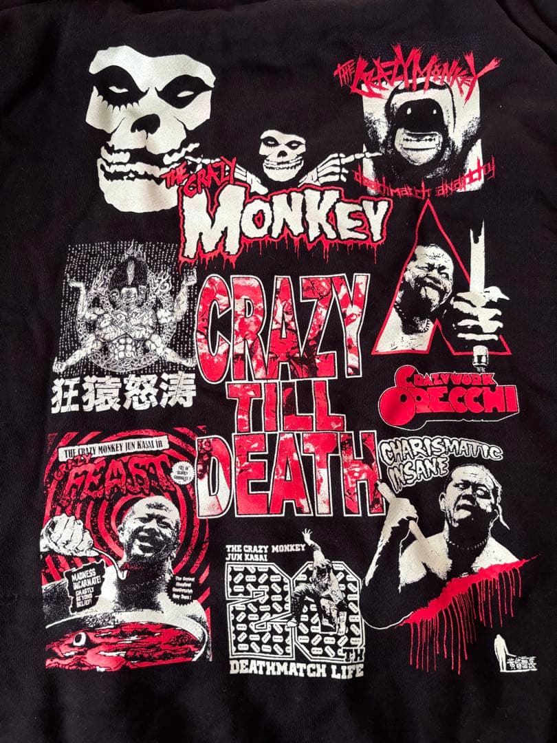 葛西純　20周年記念パーカー　Lサイズ