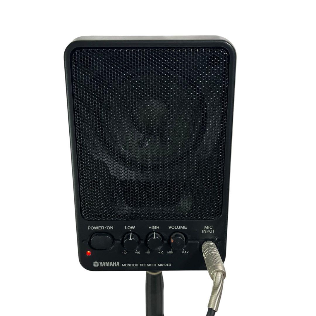 YAMAHA MS101III モニタースピーカー K&Mスタンド付
