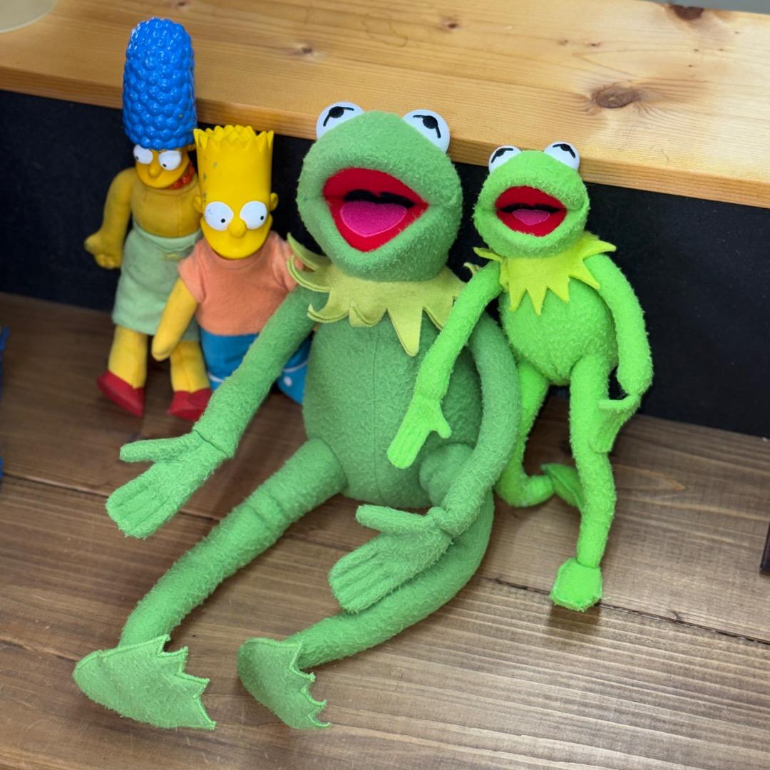 ✨カーミット 親子 ぬいぐるみ Jim Henson 90s✨