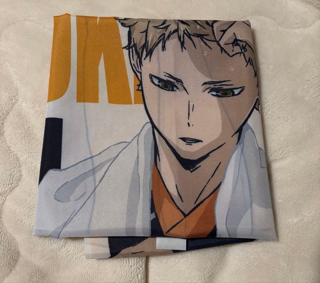 ね*読様 極楽湯 ハイキュー 月島蛍　のぼり コラボ装飾 RAKUSPA