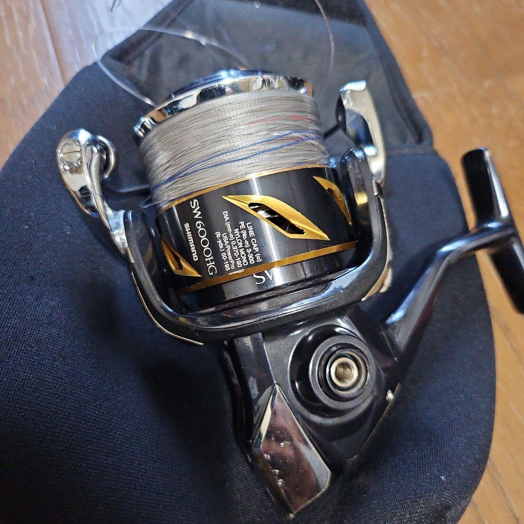 SHIMANO STELLA SW6000HG ステラswバリバスpe3号巻