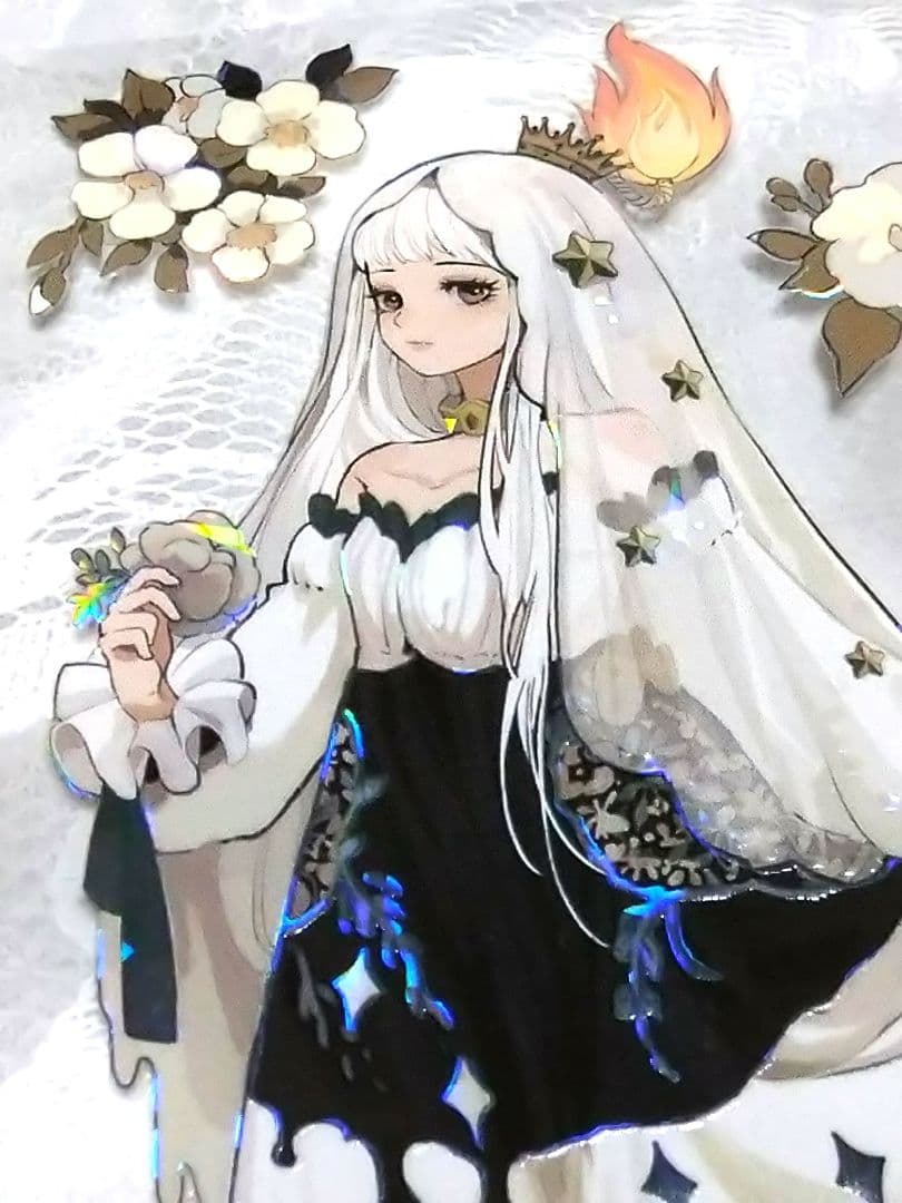 ✩再販✩J780＃白烛萤火(贝壳光)e厘米切り売り海外人物マステ女の子