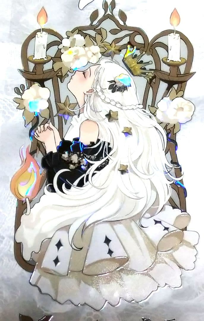 ✩再販✩J780＃白烛萤火(贝壳光)e厘米切り売り海外人物マステ女の子