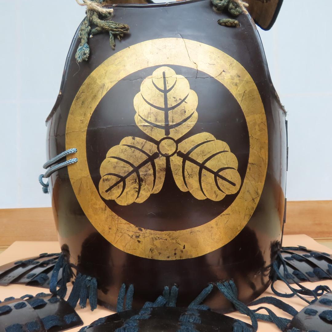 丸に三つ柏紋　貸し具足（江戸時代）/鎧・甲冑・胴