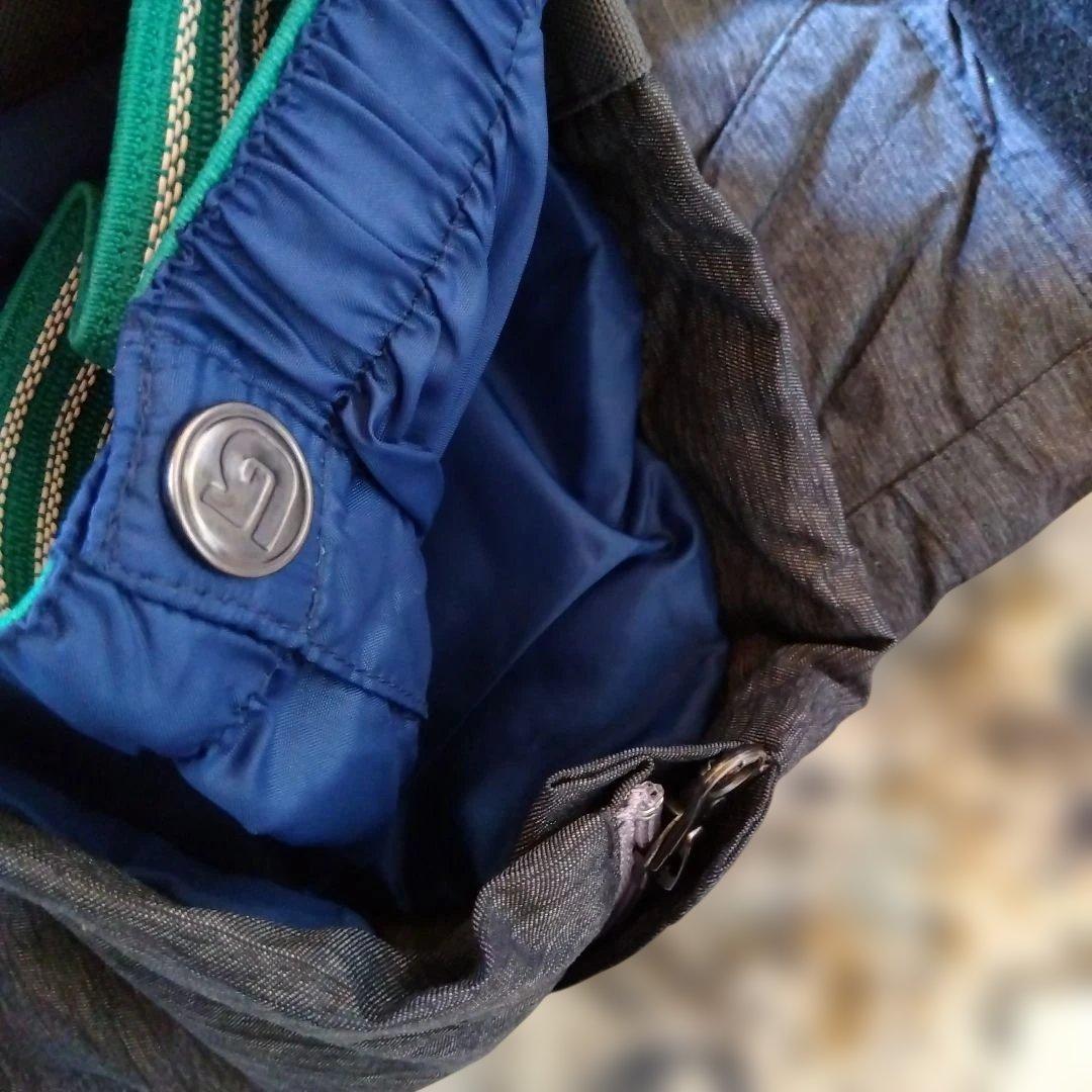 BURTON スノーボードパンツ グレー サスペンダー着脱式　日XS-S