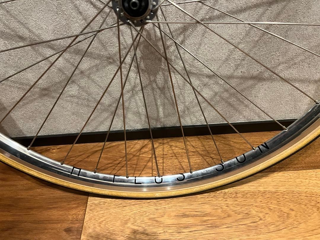 H PLUS SON 700C ホイールセット ブルーラグ BLUE LUG