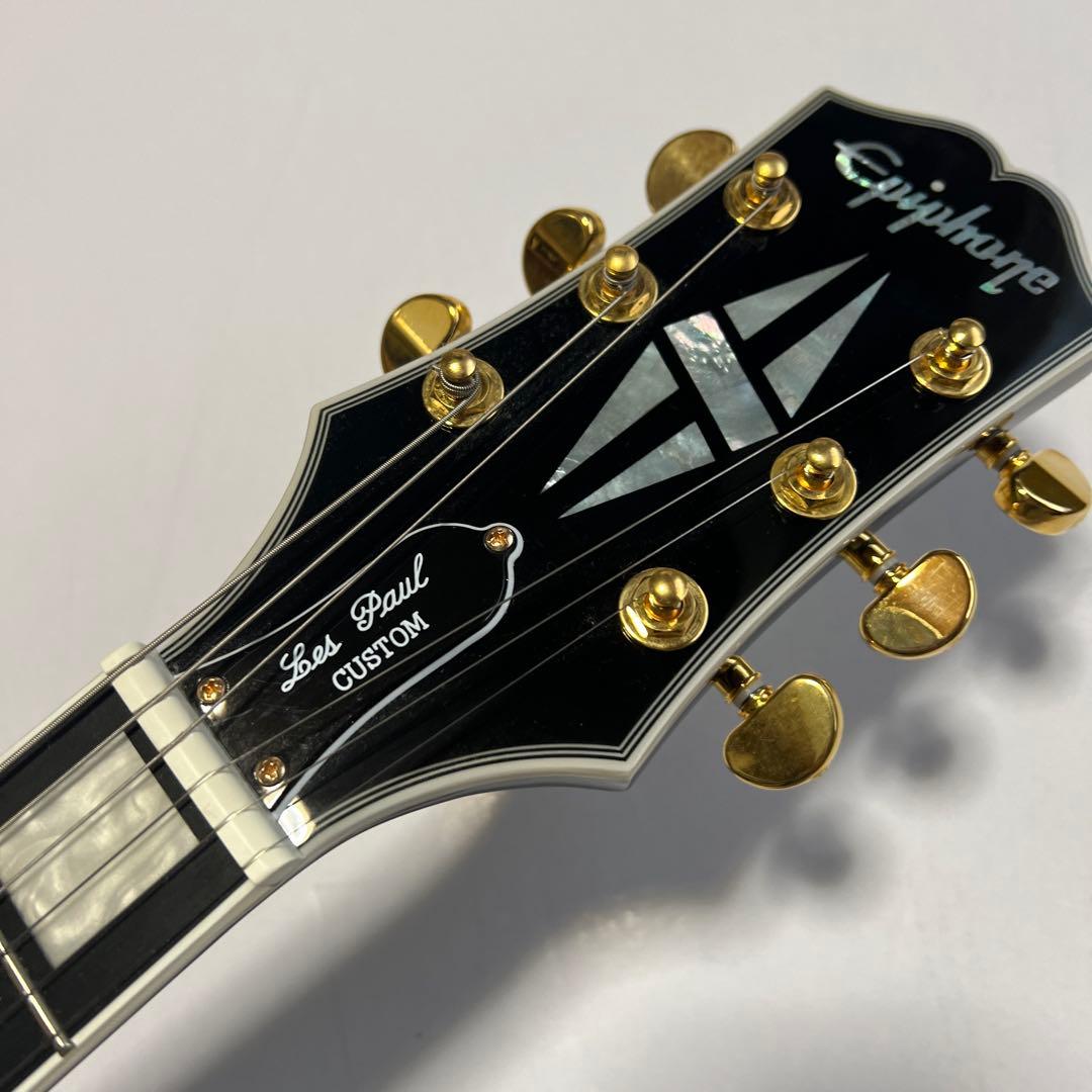 Epiphone　Les Paul Custom　レスポールカスタム　ブラック