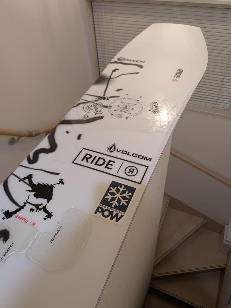 【超美品】23/24 RIDE WARPIG 151 マジックボード