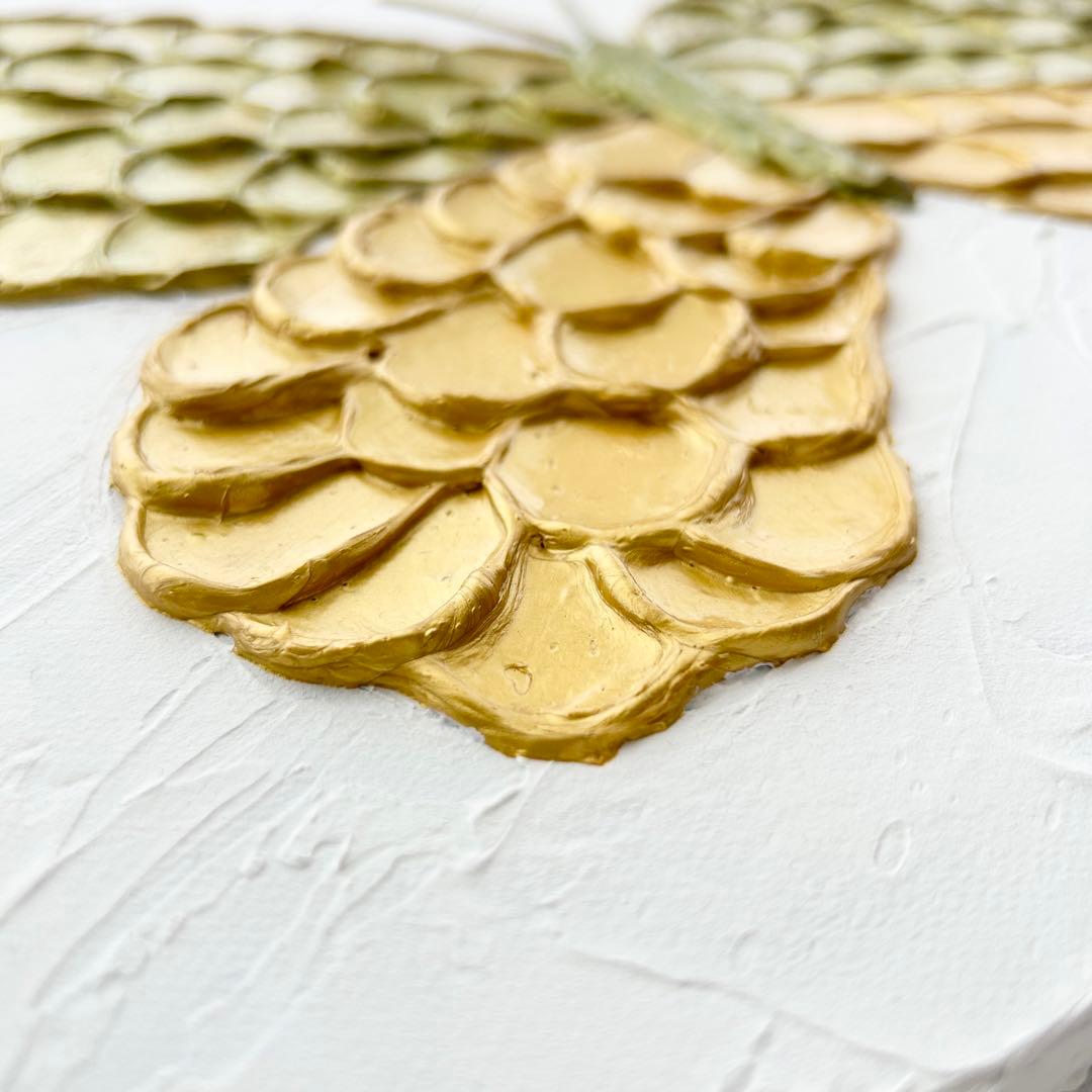 \"Lucky Butterfly\" 絵画原画 アクリル画テクスチャーアート