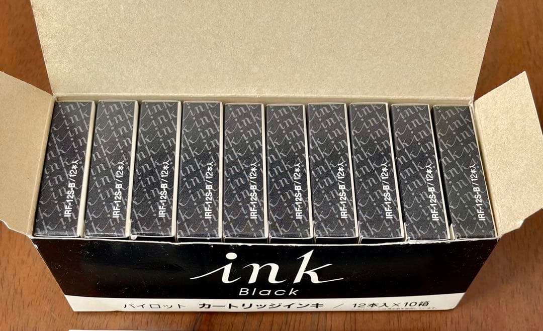 パイロットカートリッジインキ IRF12S 12本入り10個+万年筆