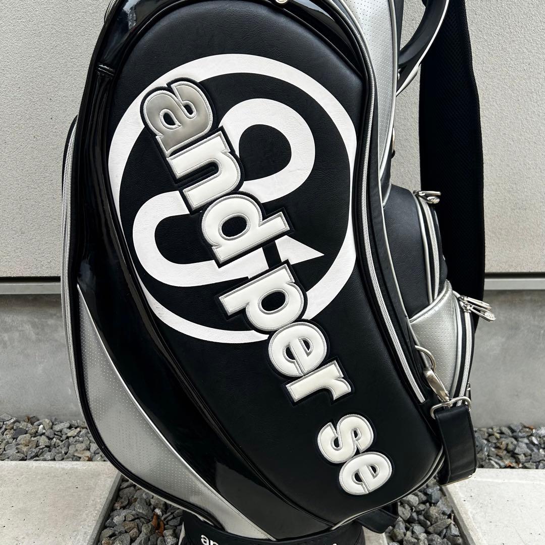 and per se★アンパスィ ゴルフ 9.5型 エナメル プロモデル